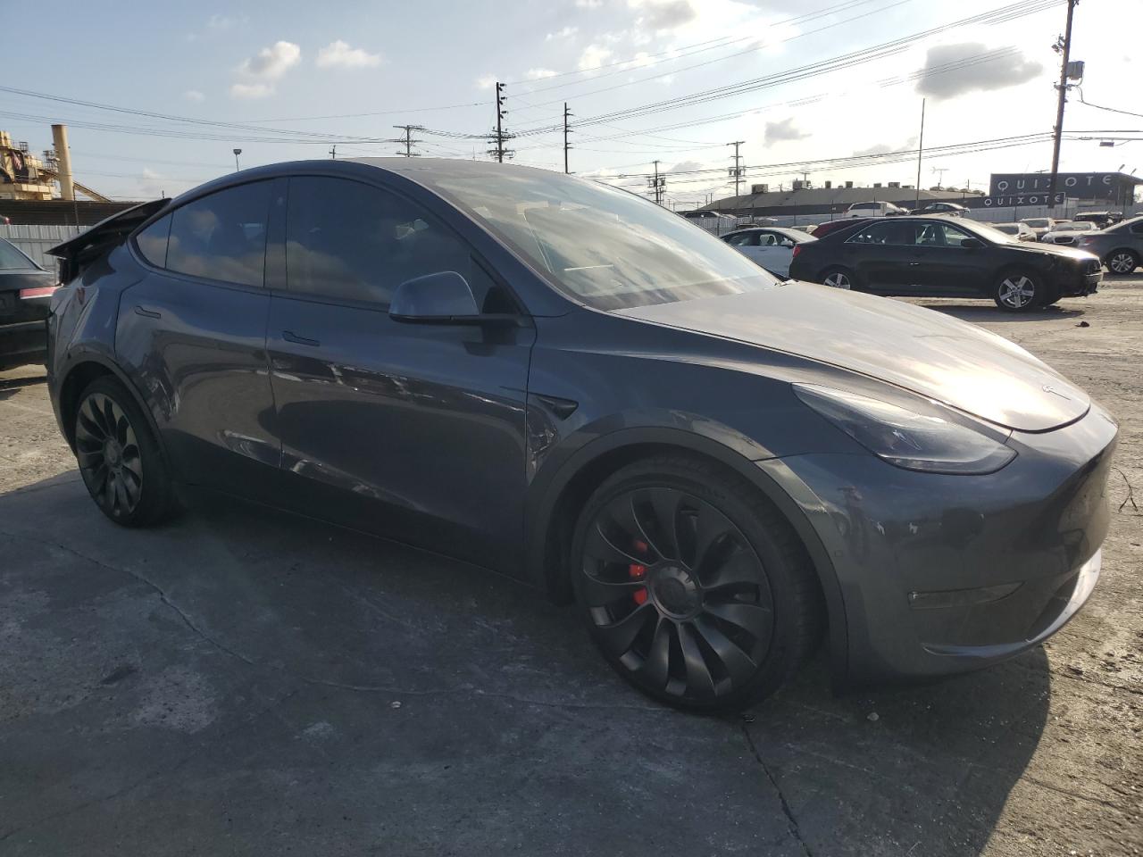 2021 Tesla Model Y VIN: 5YJYGDEF2MF270180 Lot: 78043224