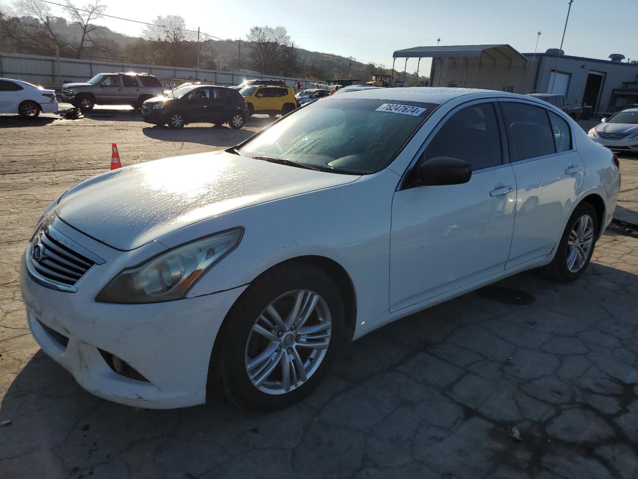 2013 Infiniti G37 VIN: JN1CV6AR5DM757492 Lot: 78247674