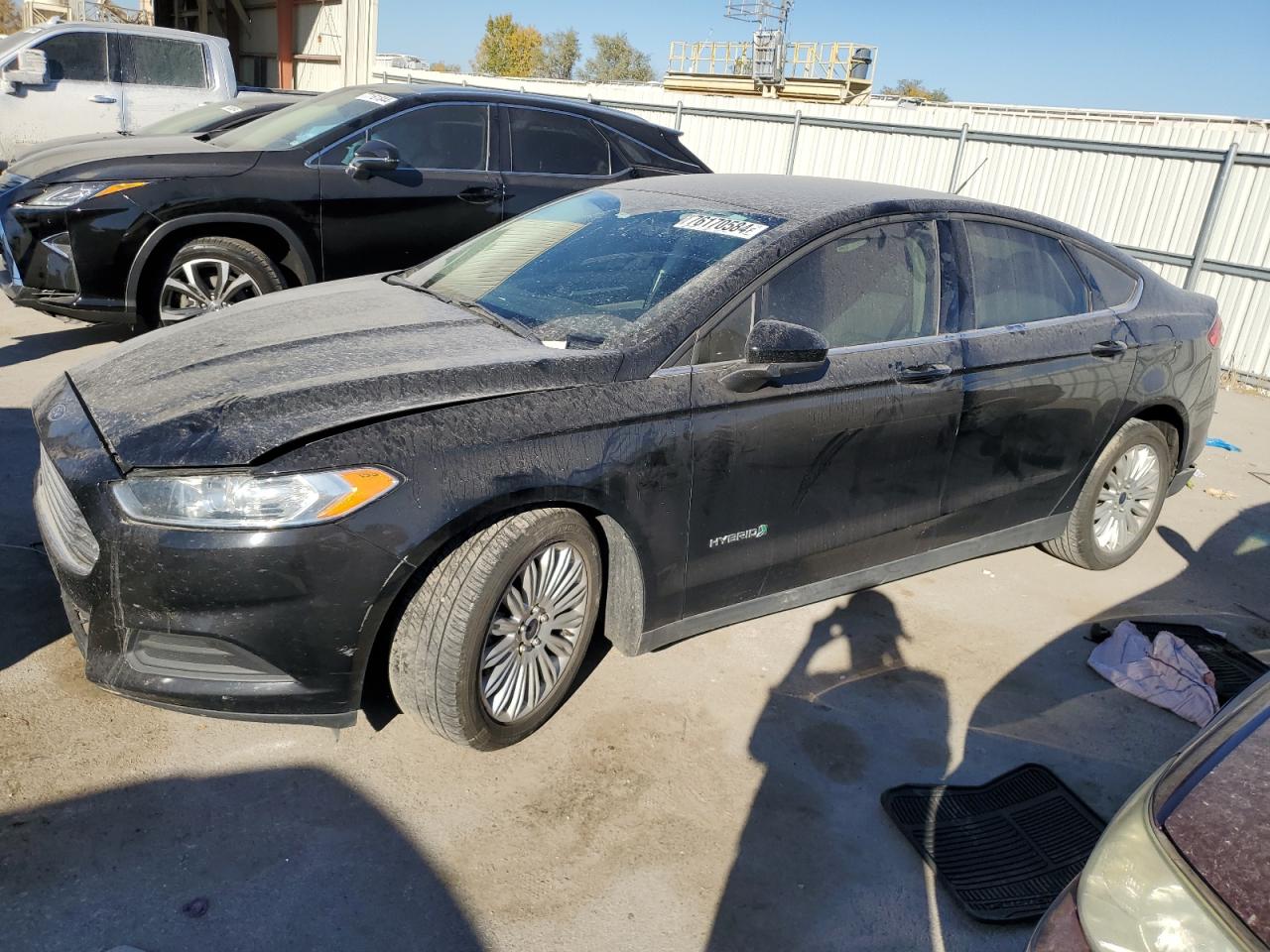 2016 Ford Fusion S Hybrid VIN: 3FA6P0UU8GR403811 Lot: 76170584