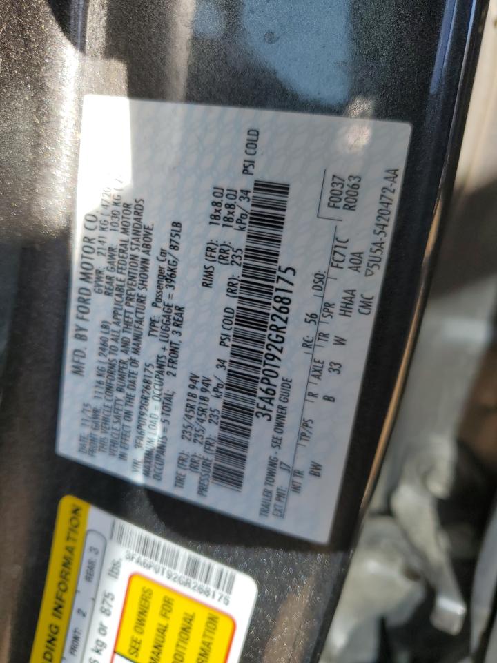 2016 Ford Fusion - Image 12