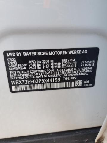 WBX73EF03P5X44198 BMW X1 XDRIVE2 12