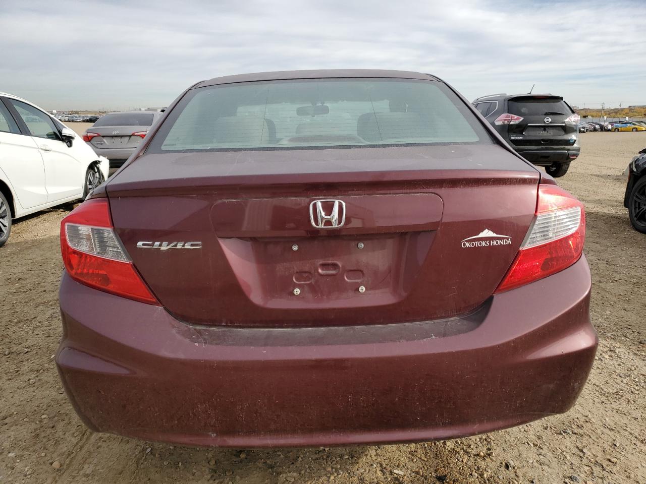 2012 Honda Civic Lx VIN: 2HGFB2F44CH055434 Lot: 75054834