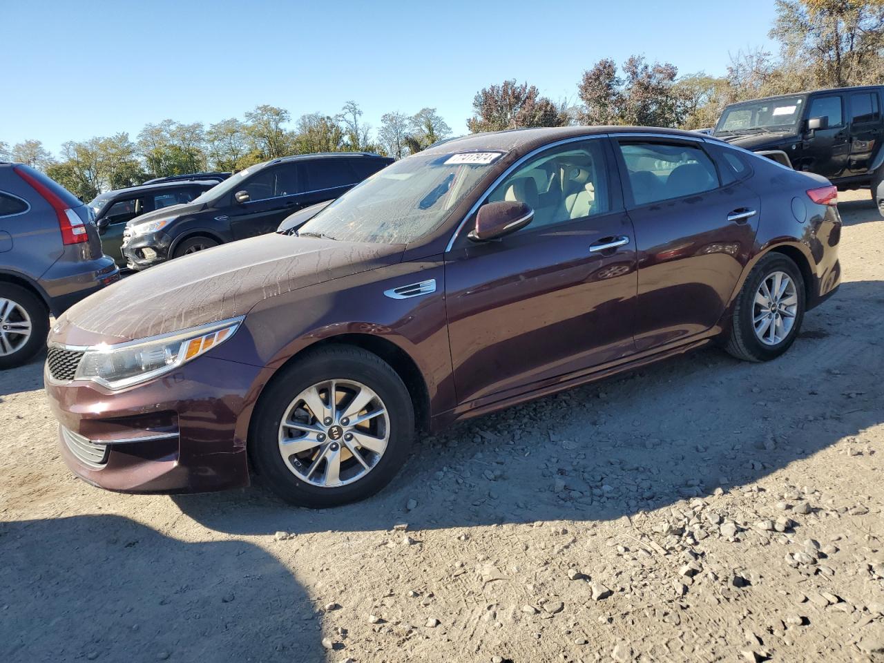 2016 Kia Optima Lx zu verkaufen in Baltimore, MD - Front End
