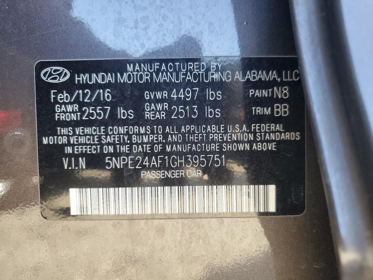 2016 Hyundai Sonata - Image 12