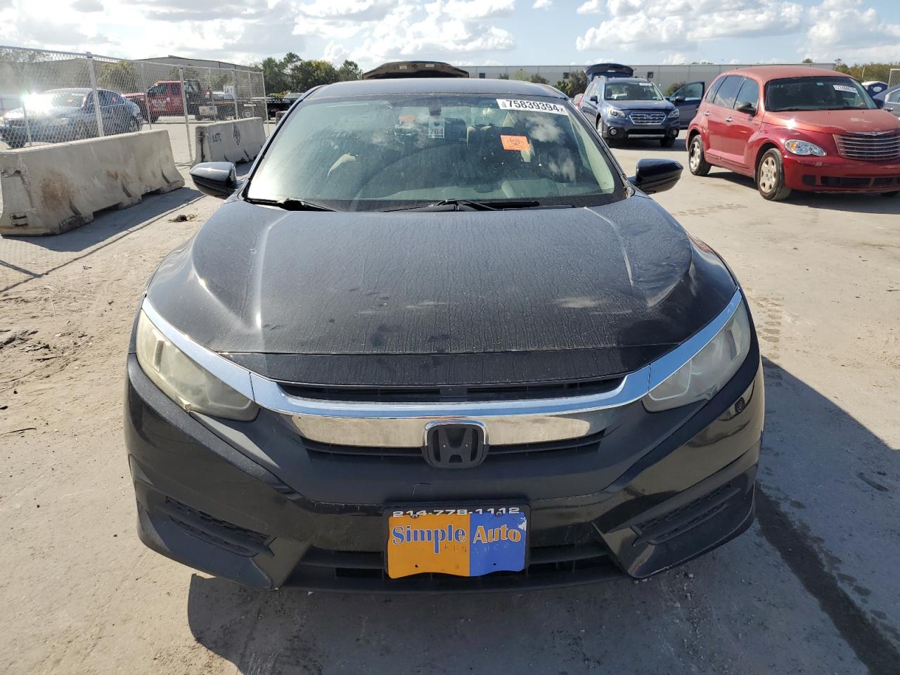 VIN 19XFC2E52GE017370 2016 HONDA CIVIC no.5