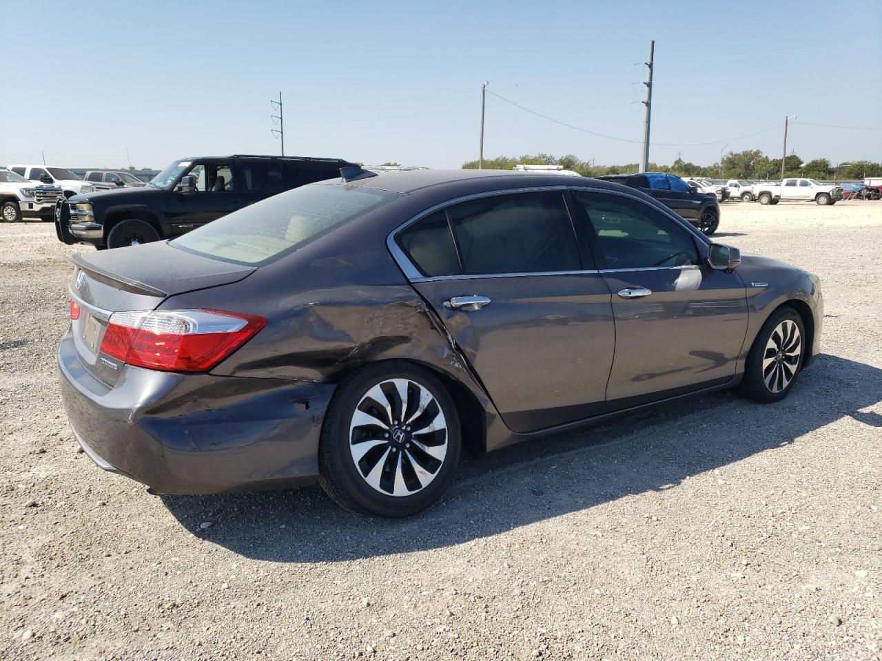 1HGCR6F5XFA006921 2015 Honda Accord Hybrid Exl