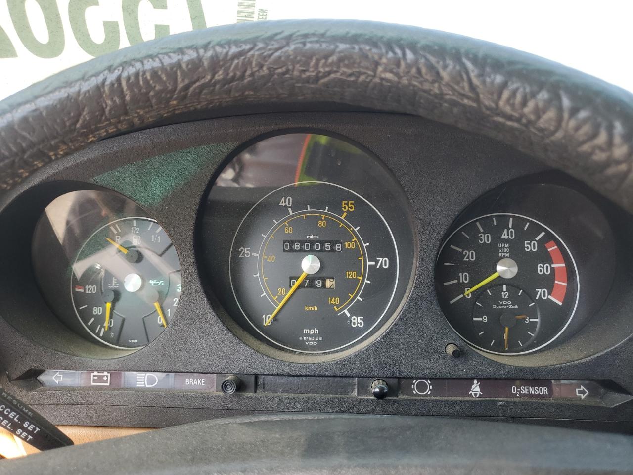 1980 Mercedes-Benz Slc 450 VIN: WDB10702412030769 Lot: 75362614