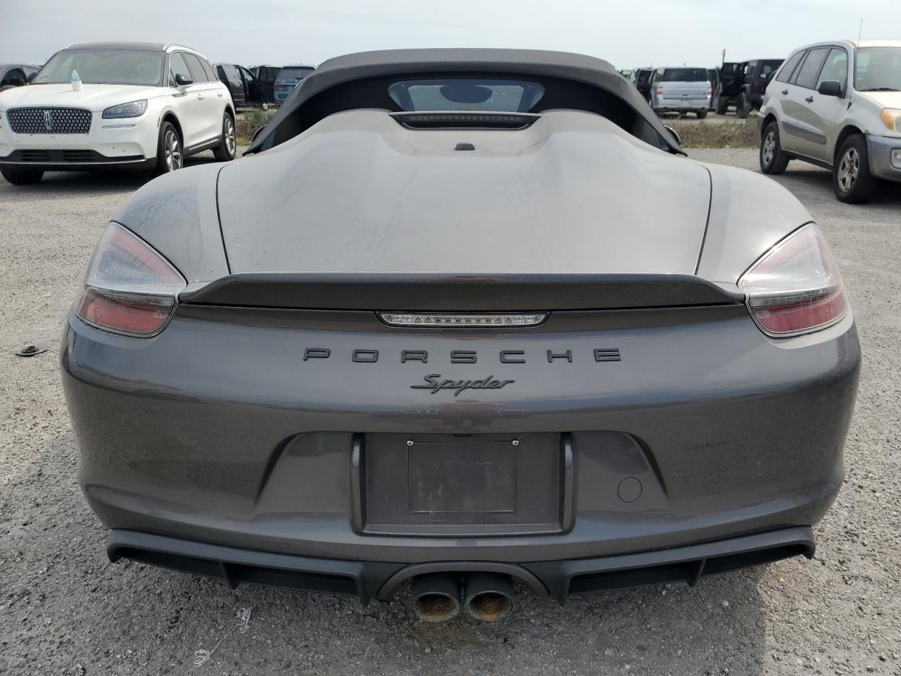 WP0CC2A80GS152413 2016 Porsche Boxster Spyder