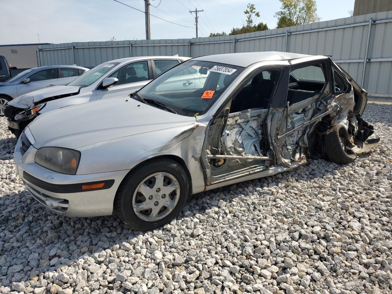 2005 Hyundai Elantra Gls VIN: KMHDN56D75U164660 Lot: 75687854