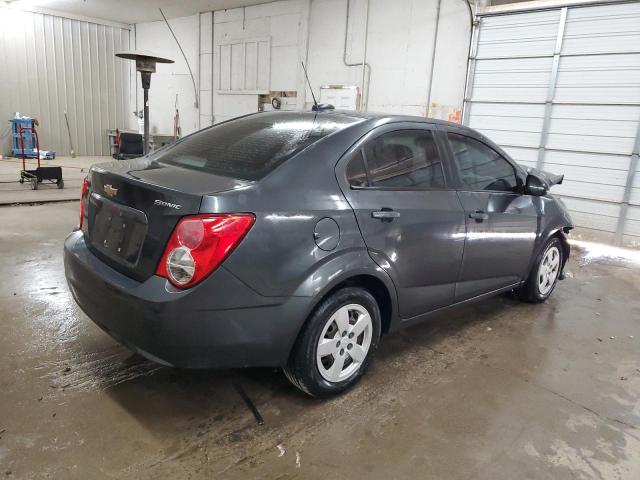  CHEVROLET SONIC 2016 Charcoal