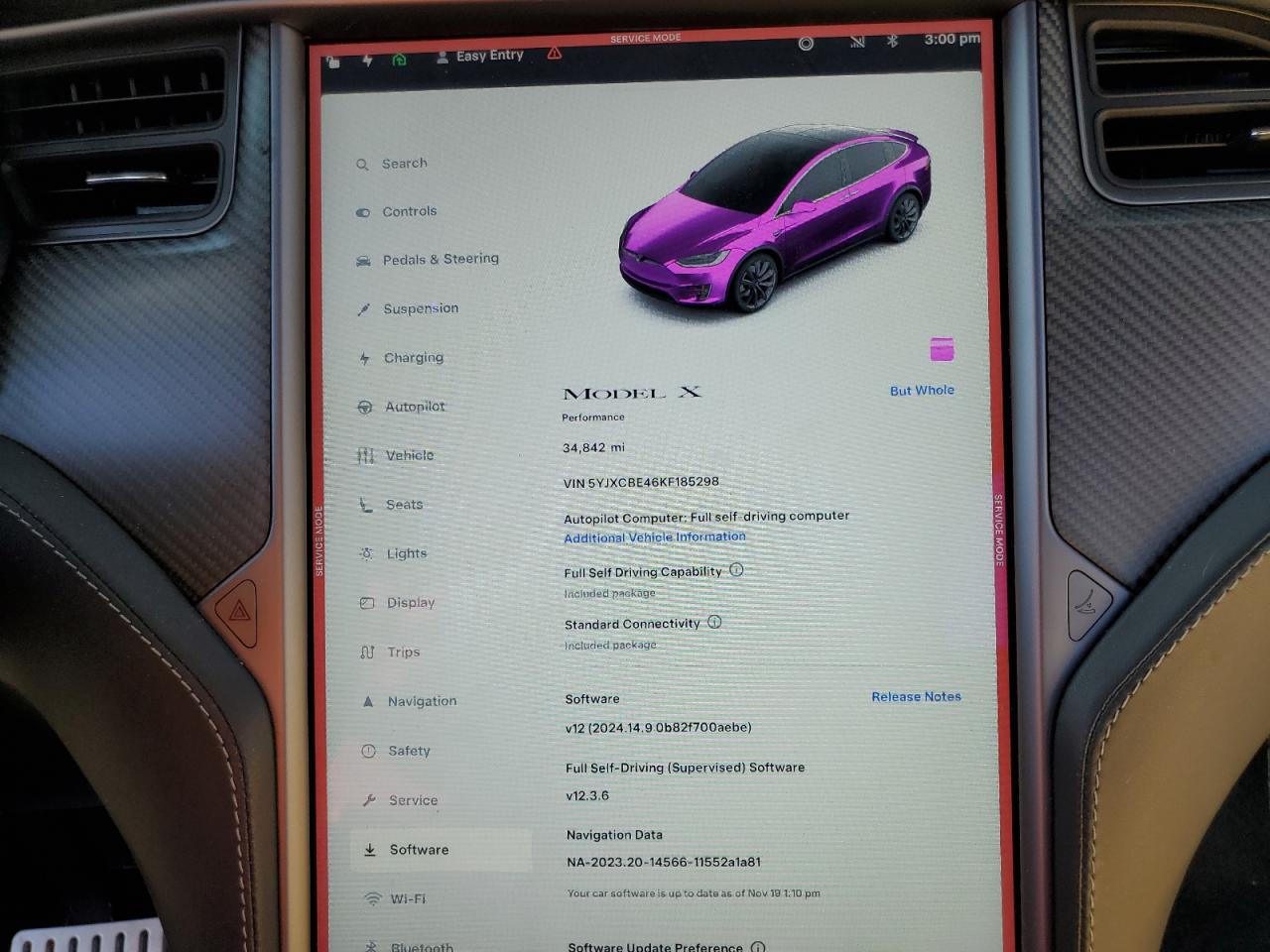 5YJXCBE46KF185298 2019 Tesla Model X