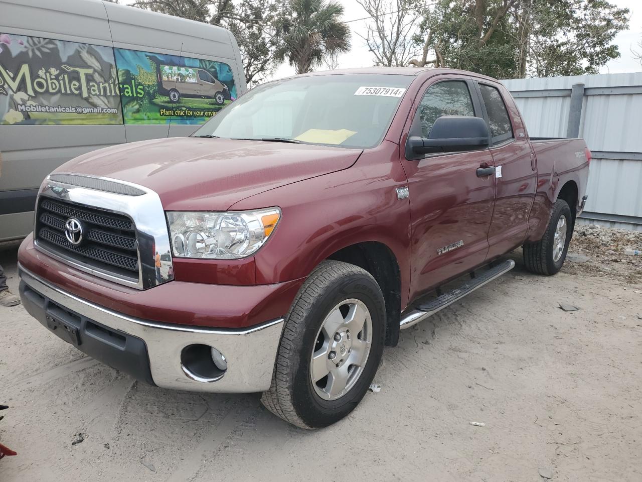 2007 Toyota Tundra Double Cab Sr5 VIN: 5TBRT54127S451879 Lot: 75307914