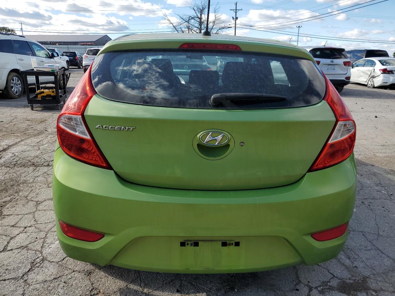 2012 Hyundai Accent Gls VIN: KMHCT5AE1CU010234 Lot: 76240424