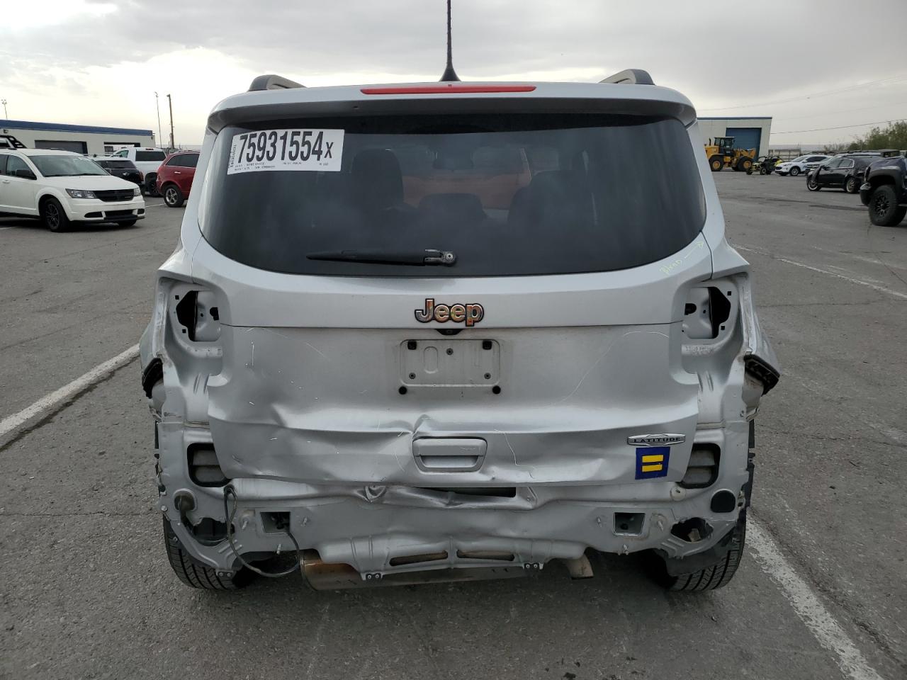 2020 Jeep Renegade Latitude VIN: ZACNJABB8LPL33629 Lot: 75931554