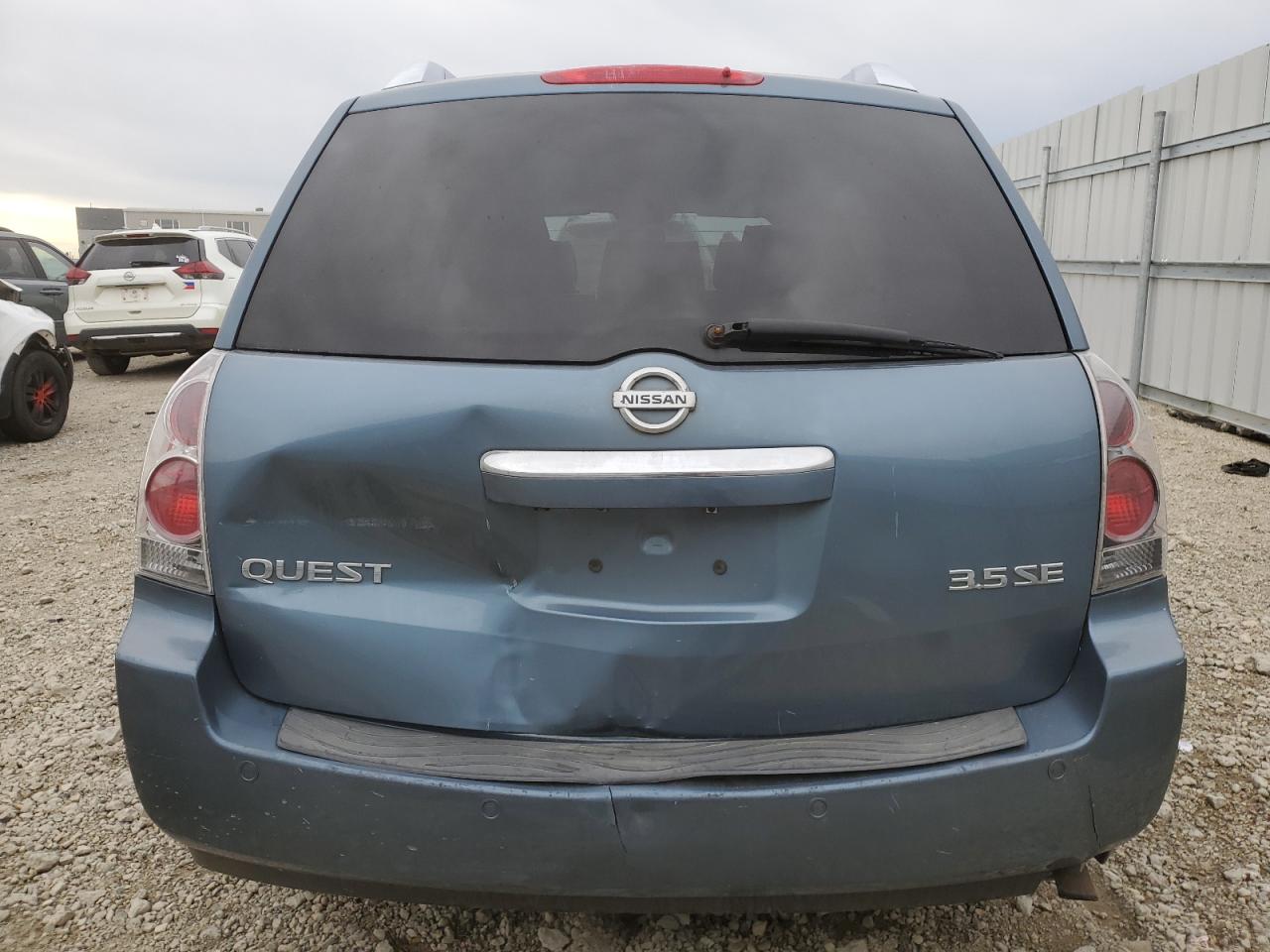 2008 Nissan Quest S VIN: 5N1BV28U78N114486 Lot: 74765974