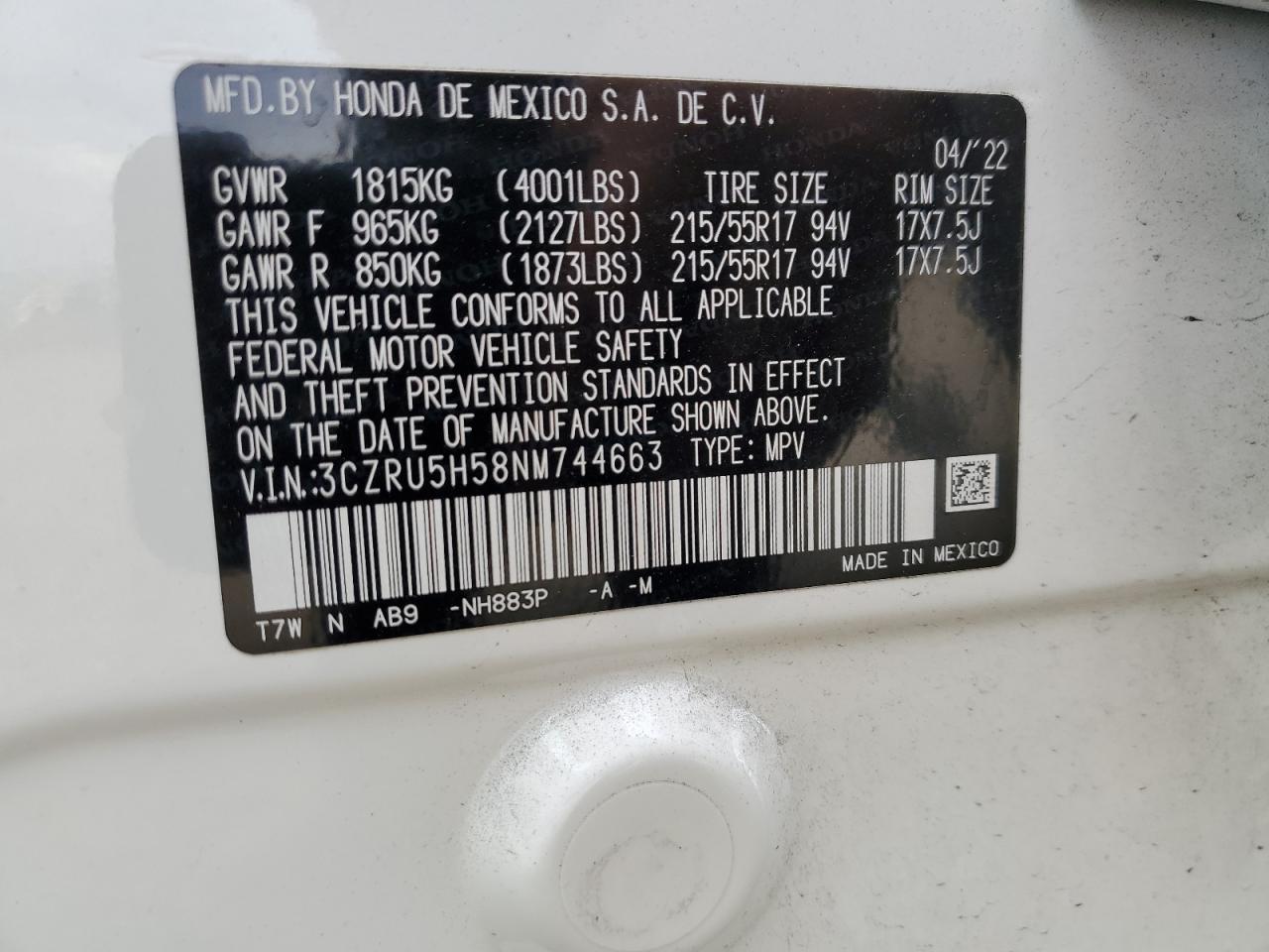 2022 Honda HR-V - Image 14