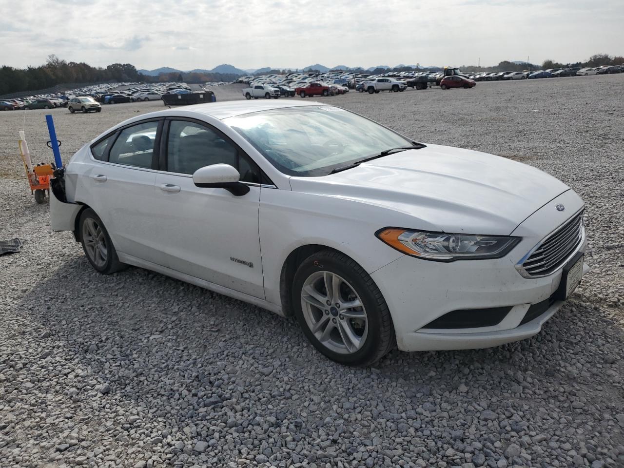 2018 Ford Fusion S Hybrid VIN: 3FA6P0UU5JR141981 Lot: 77995854