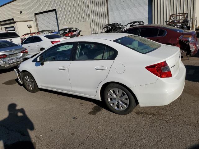  HONDA CIVIC 2012 White