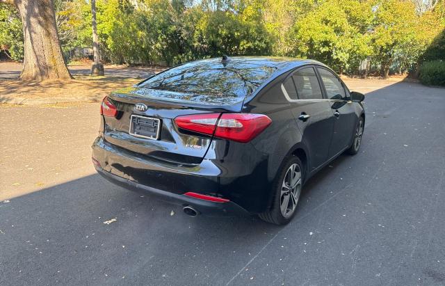 Sedans KIA FORTE 2016 Black