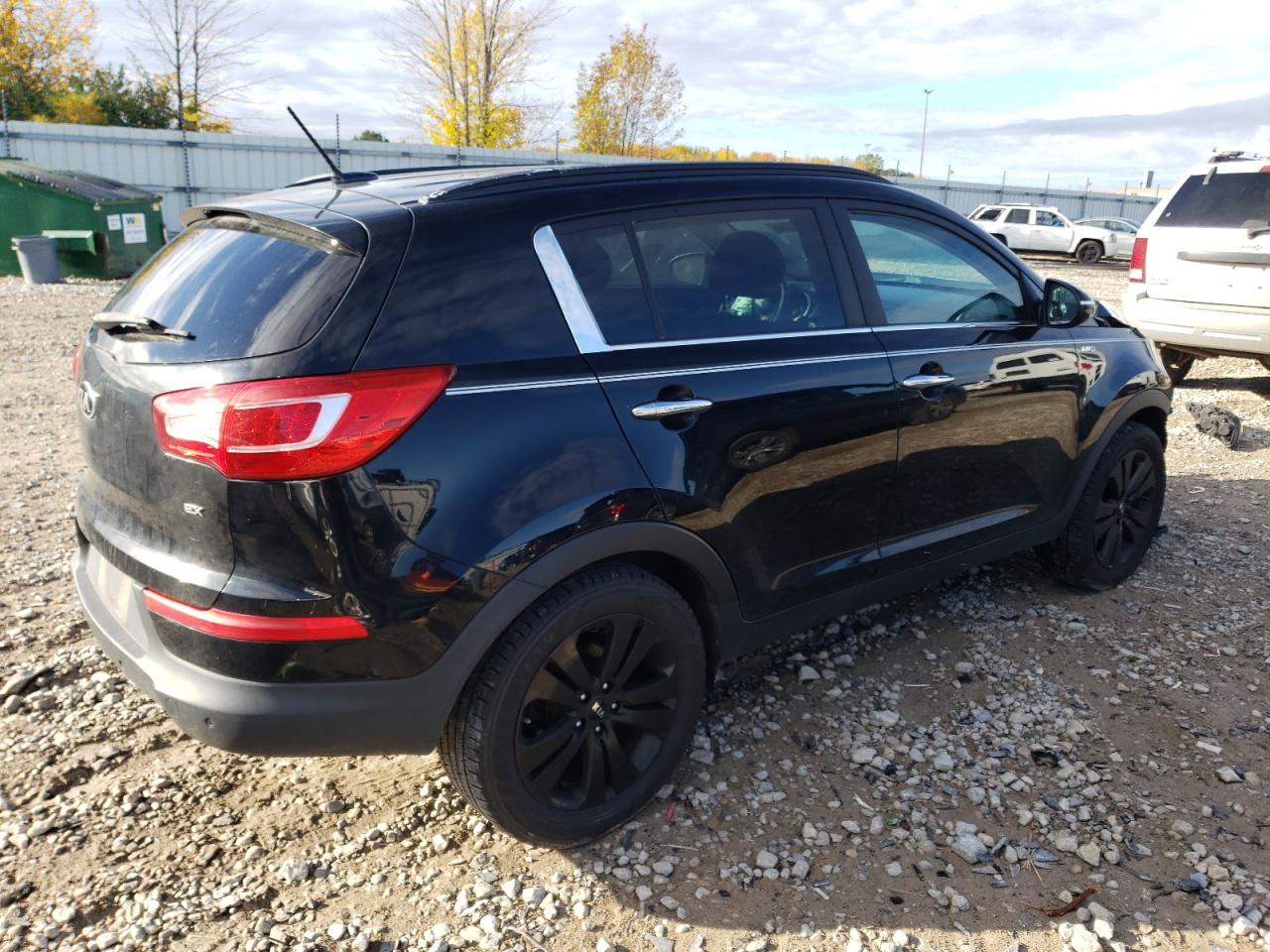 VIN KNDPCCA22D7363498 2013 KIA SPORTAGE no.3