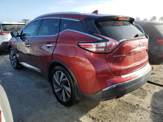  NISSAN MURANO 2018 Красный