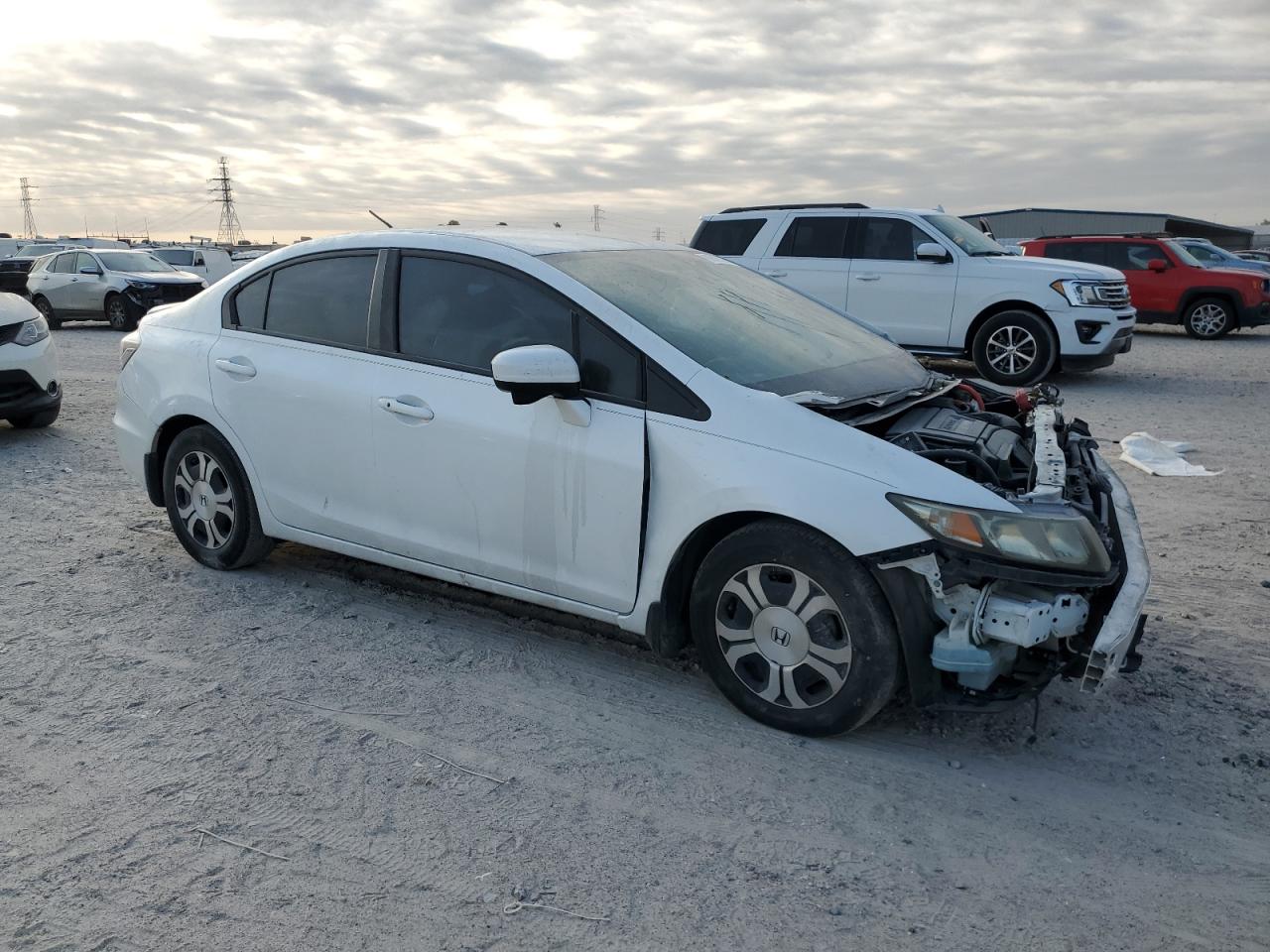 2014 Honda Civic Hybrid L VIN: 19XFB4F3XEE001863 Lot: 76329884