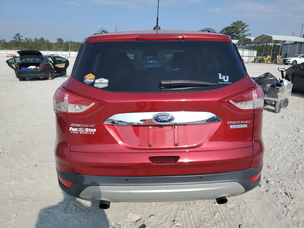 2015 Ford Escape Titanium VIN: 1FMCU0JX3FUB28176 Lot: 78190334