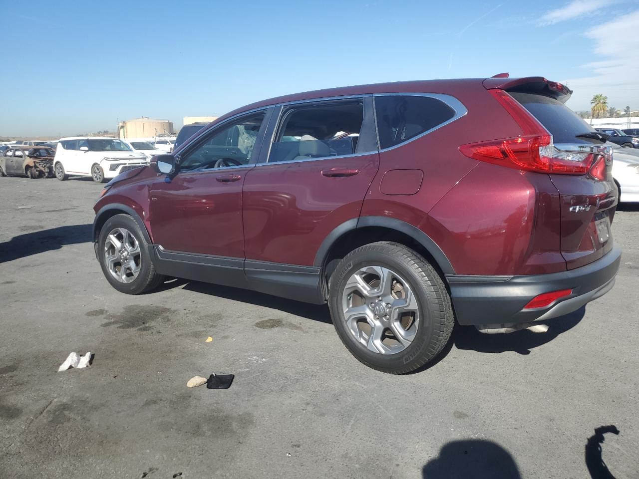 2018 Honda Cr-V Ex VIN: 7FARW1H50JE055230 Lot: 77654014