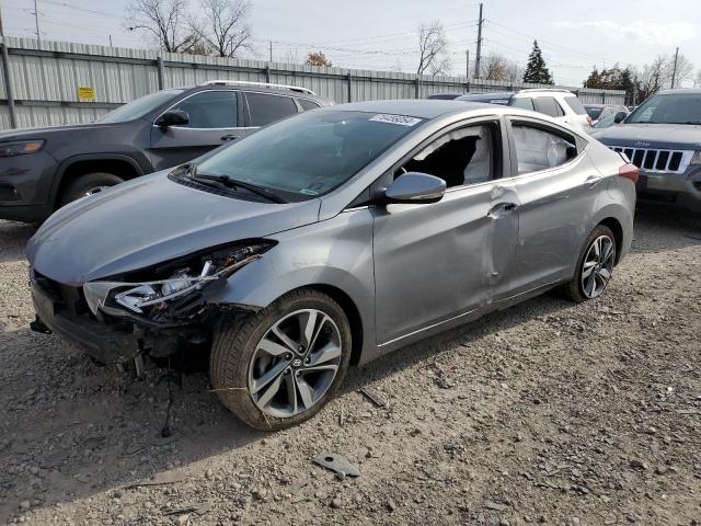  HYUNDAI ELANTRA 2015 Серебристый