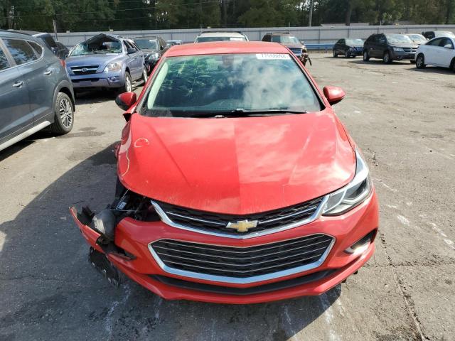 Sedans CHEVROLET CRUZE 2017 Czerwony