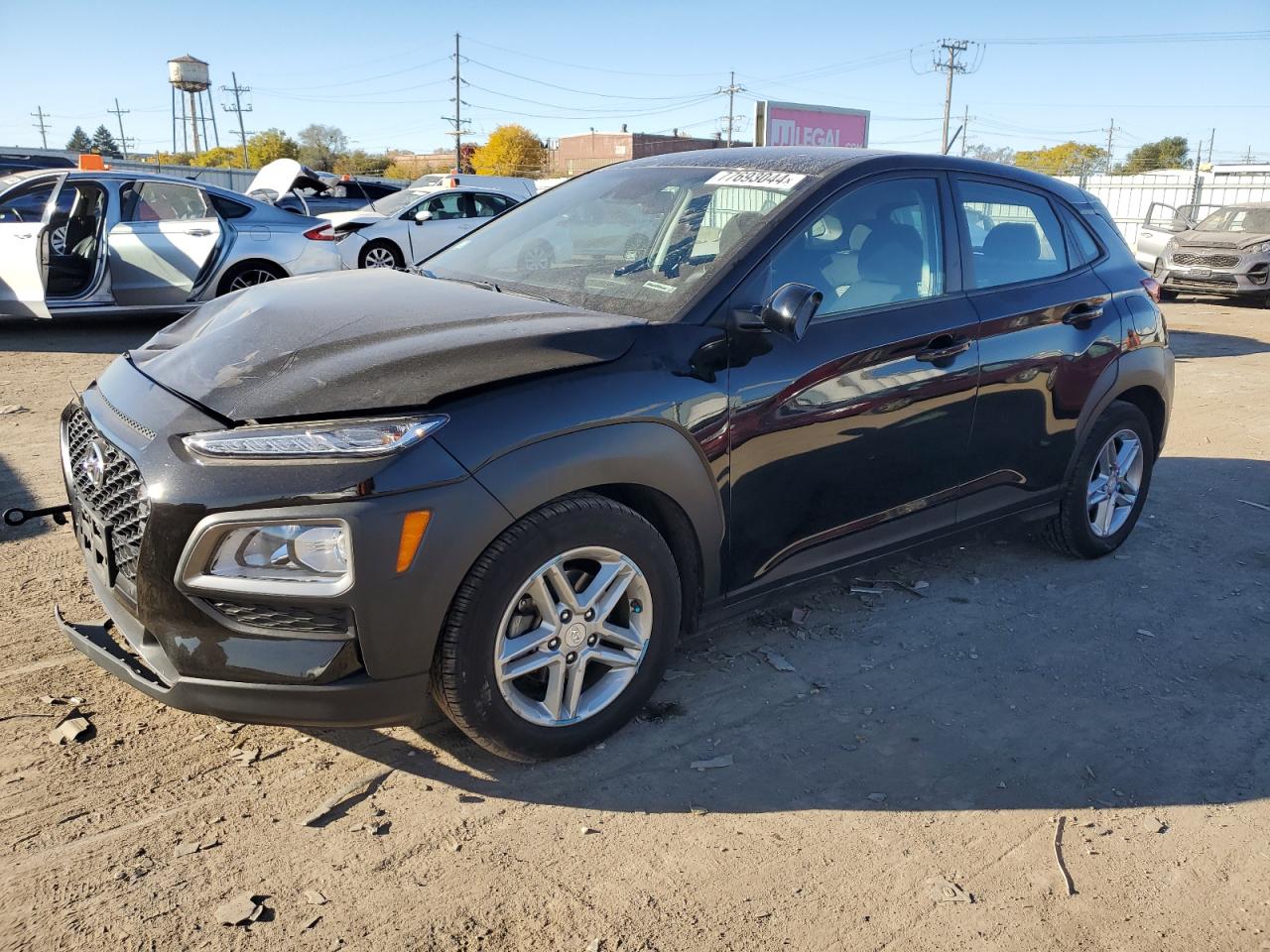 2021 Hyundai Kona Se VIN: KM8K12AA0MU606059 Lot: 77693044