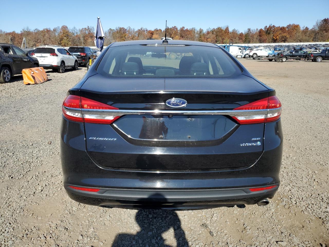 2017 Ford Fusion Se Hybrid VIN: 3FA6P0LU9HR337305 Lot: 77630814