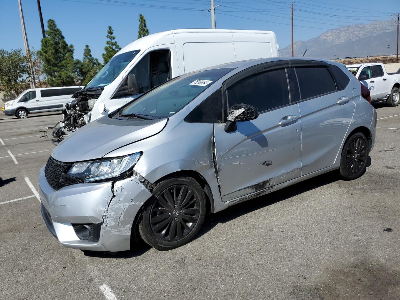 2015 Honda Fit Ex للبيع في Rancho Cucamonga، CA - Front End