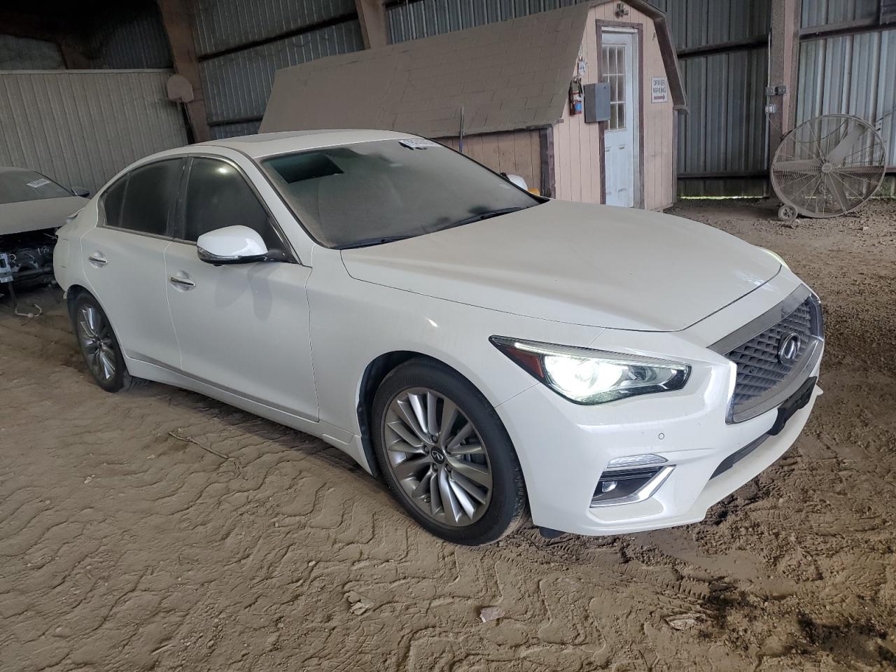 2022 Infiniti Q50 Luxe VIN: JN1EV7BP0NM311201 Lot: 78246454