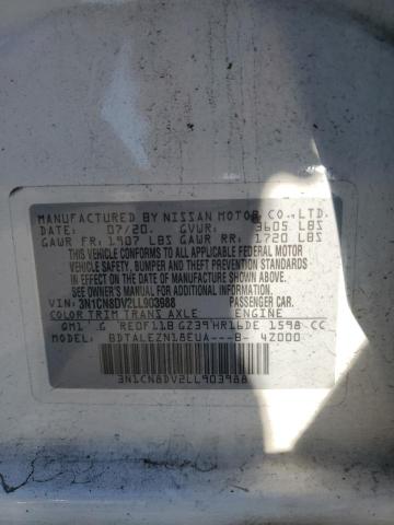 3N1CN8DV2LL903988 Nissan Versa S 13