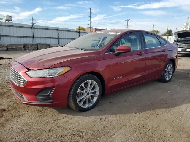  FORD FUSION 2019 Czerwony