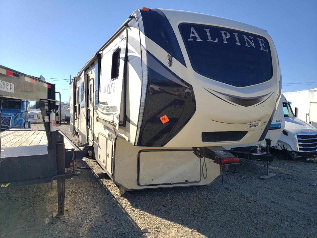 2019 Dutchman Alpine იყიდება Chatham-ში, VA - Water/Flood