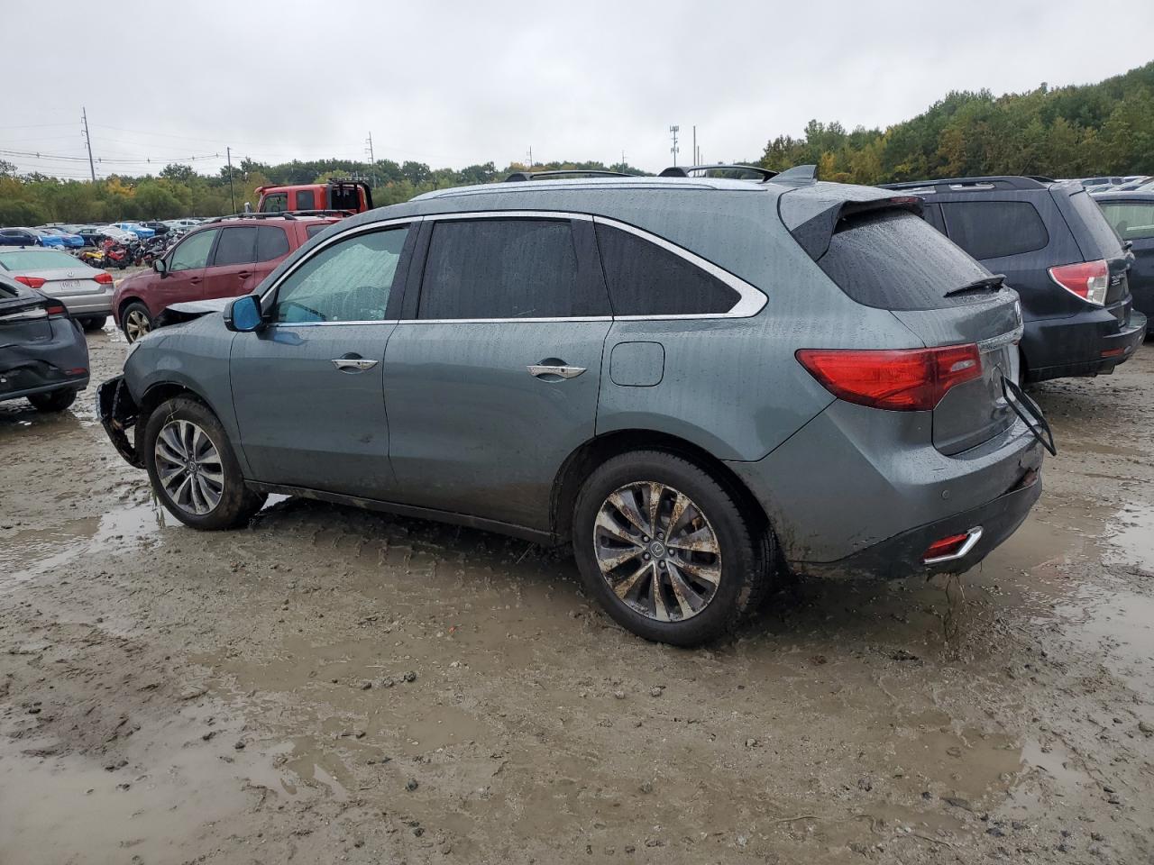 5FRYD4H60EB029352 2014 Acura Mdx Technology