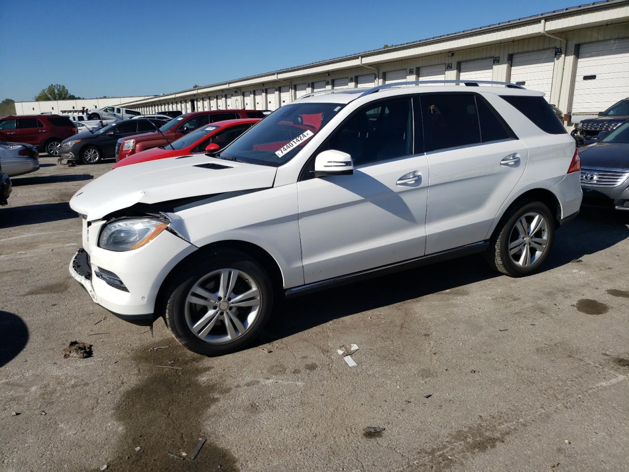 2014 Mercedes-Benz Ml 350 4Matic VIN: 4JGDA5HB4EA294596 Lot: 74401424