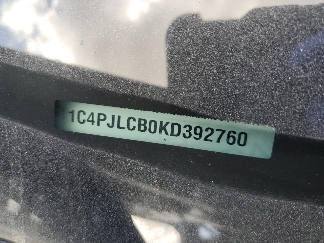 VIN 1C4PJLCB0KD392760 2019 JEEP GRAND CHER no.13