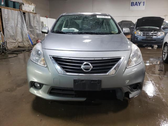  NISSAN VERSA 2012 Silver