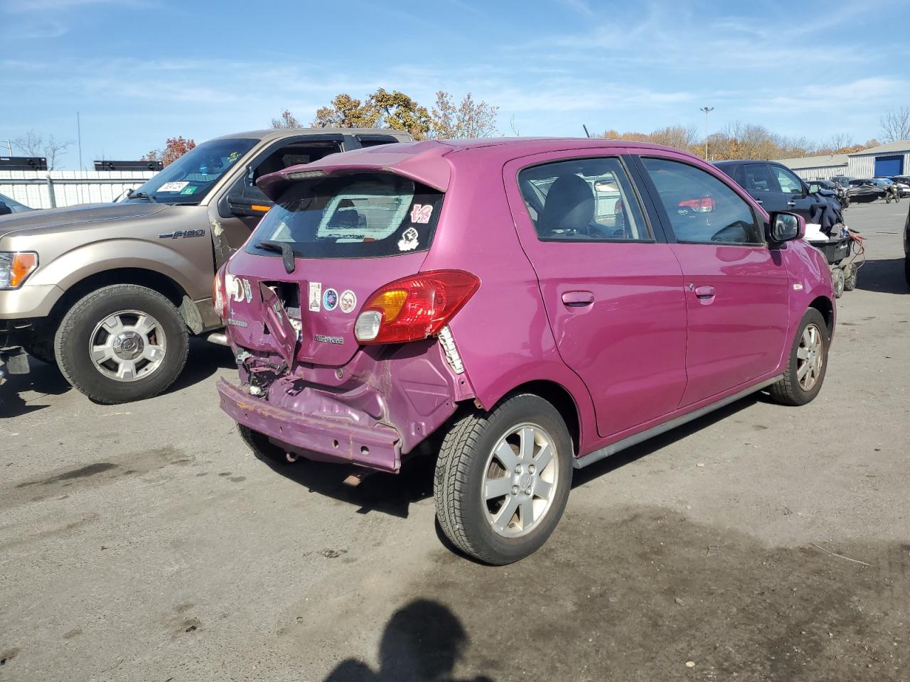 2014 Mitsubishi Mirage Es VIN: ML32A4HJ5EH015146 Lot: 77190834