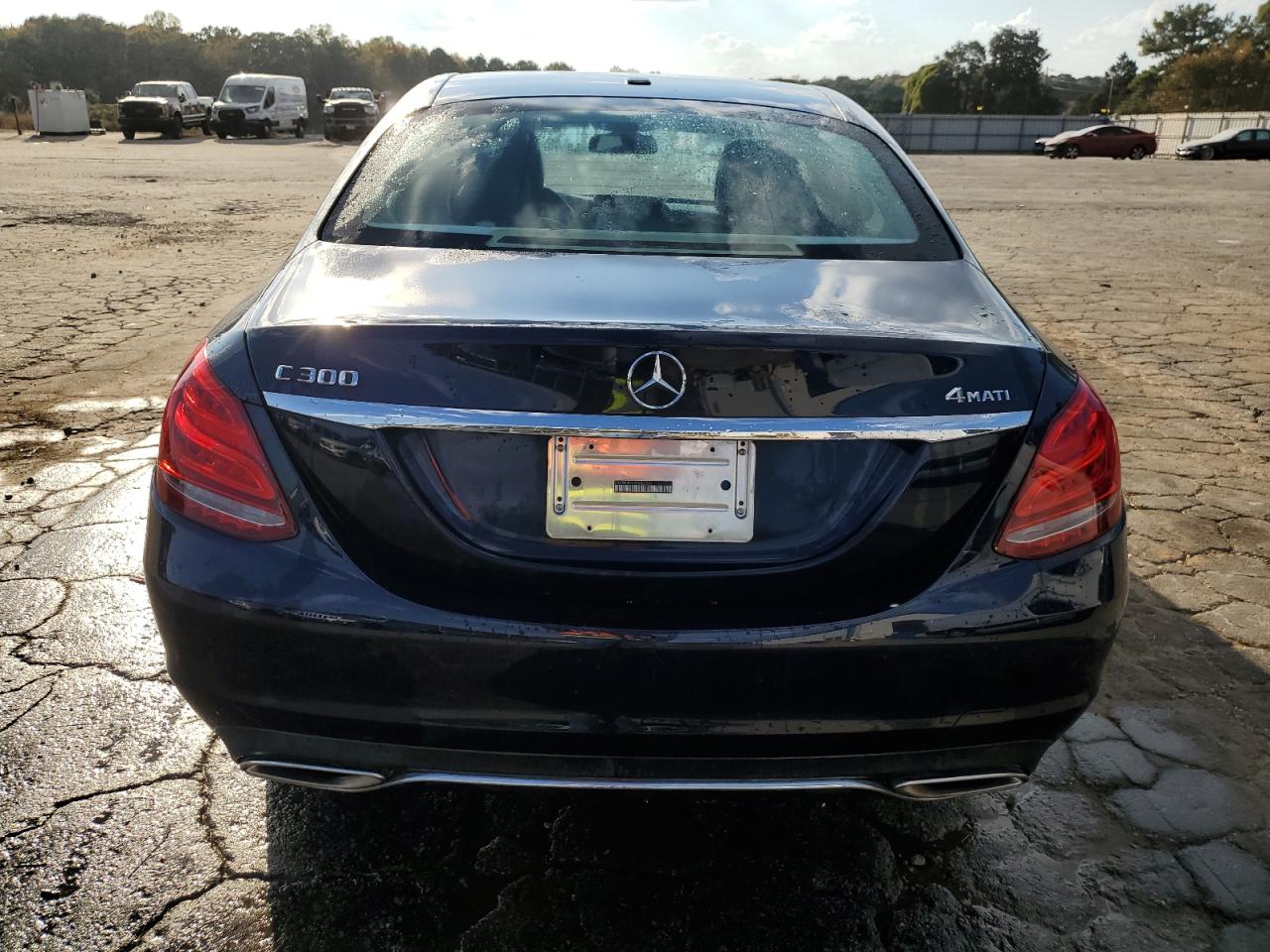 2015 Mercedes-Benz C 300 4Matic VIN: 55SWF4KB6FU003864 Lot: 77342244