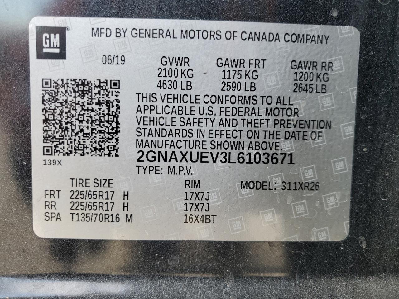 2020 Chevrolet Equinox - Image 14