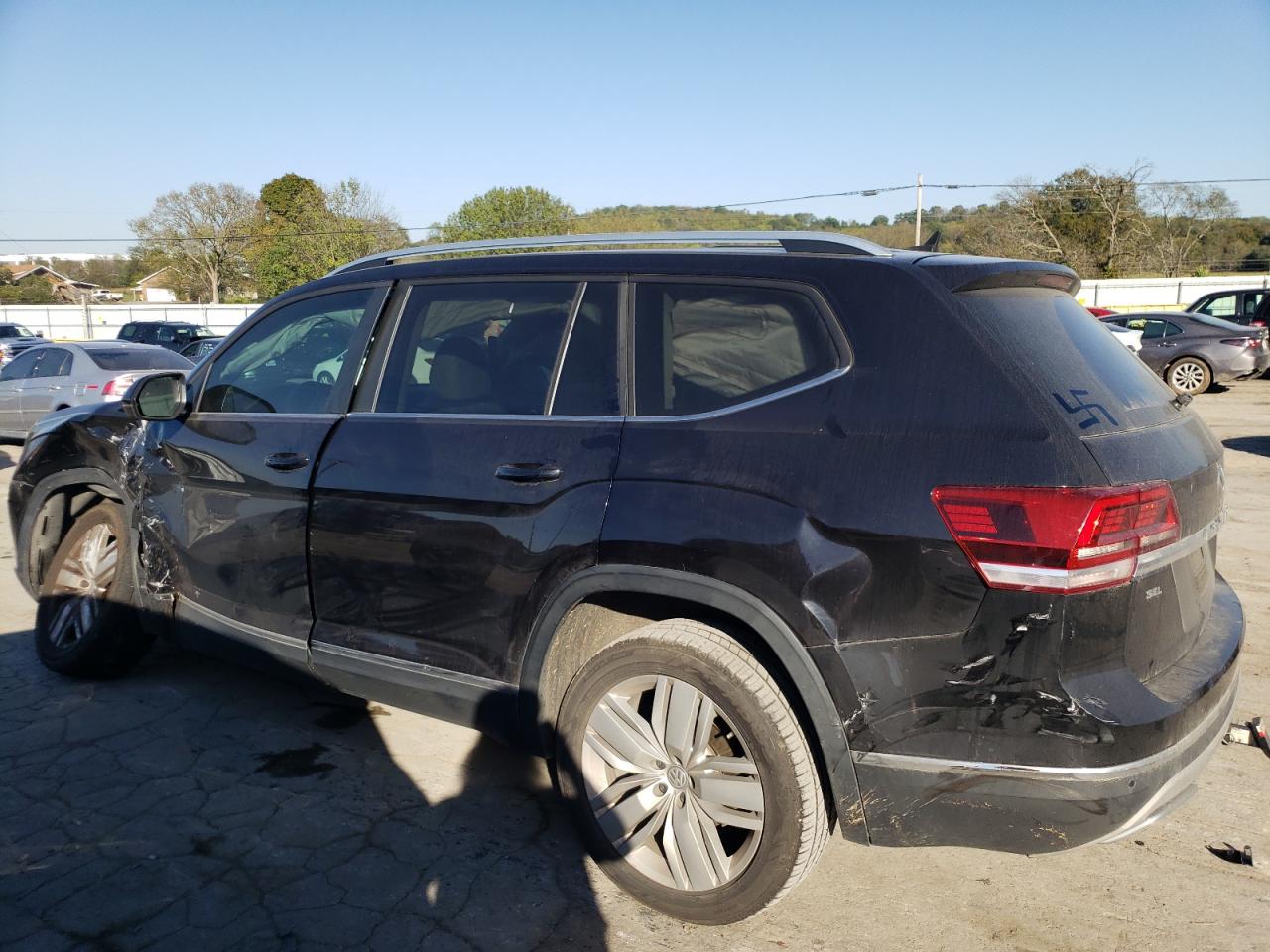 2019 Volkswagen Atlas Sel VIN: 1V2ER2CA4KC528765 Lot: 75100014