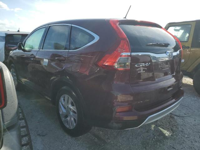  HONDA CRV 2016 Бургунди