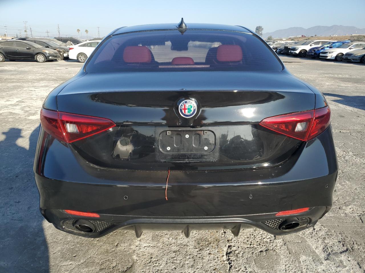 2019 Alfa Romeo Giulia VIN: ZARFAMAN3K7599033 Lot: 75419454