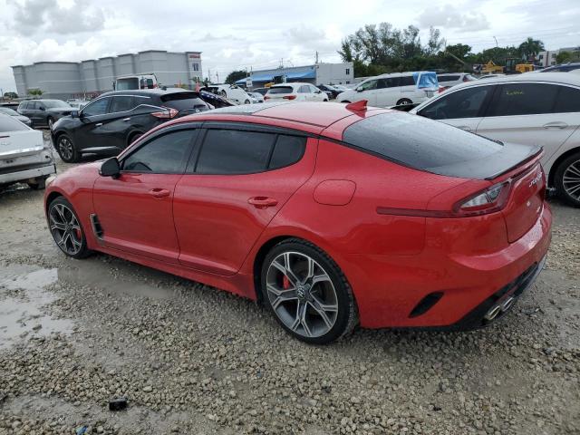  KIA STINGER 2018 Красный