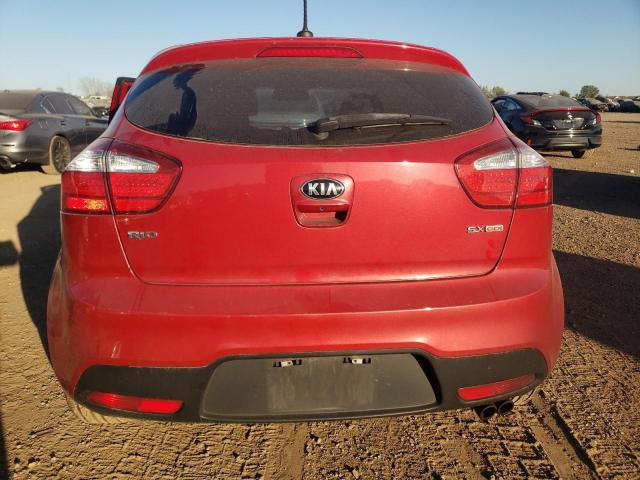  KIA RIO 2015 Красный