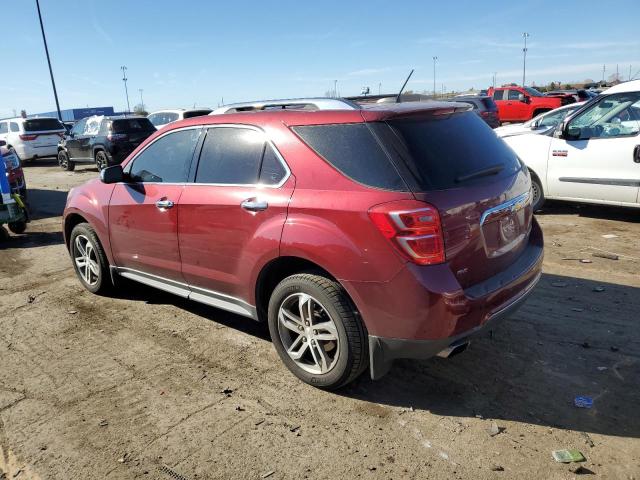  CHEVROLET EQUINOX 2016 Бургунди